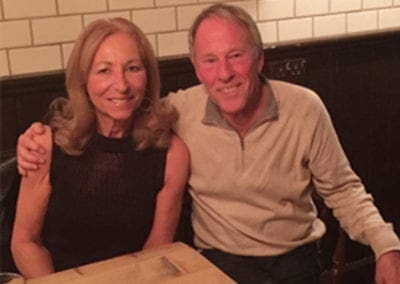 Lorraine with Tony Reeves 2016